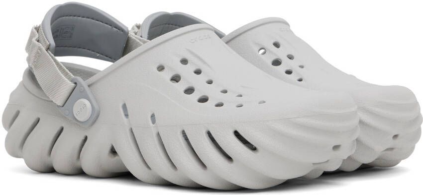 Crocs Off-White Echo Clogs