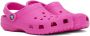 Crocs Pink Classic Clogs - Thumbnail 4