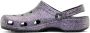 Crocs Purple Classic Glitter Clogs - Thumbnail 3