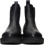 Diemme Black Leather Alberone Chelsea Boots - Thumbnail 2