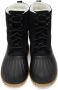 Diemme SSENSE Exclusive Black & Beige Anatra Boots - Thumbnail 5