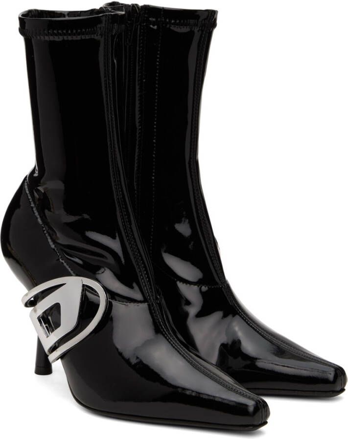 Diesel Black D-Eclipse BT Ankle Boots