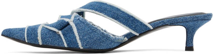 Diesel Blue D-Kittie Heels