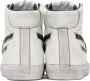 Diesel Off-White & Black S-Leroji Mid Sneakers - Thumbnail 2