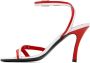 Diesel Red & White D-Venus Heeled Sandals - Thumbnail 3