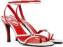 Diesel Red & White D-Venus Heeled Sandals - Thumbnail 4