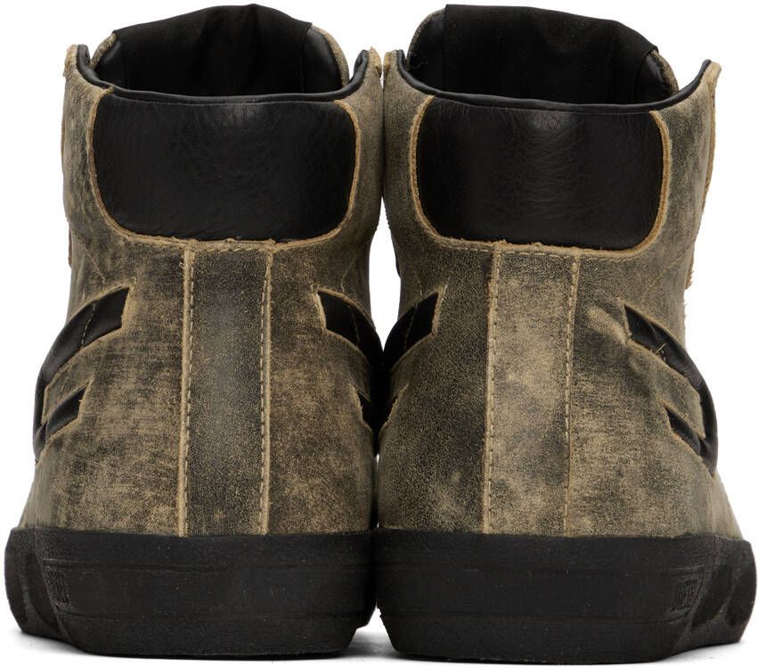 Diesel Taupe Leroji Mid X Sneakers