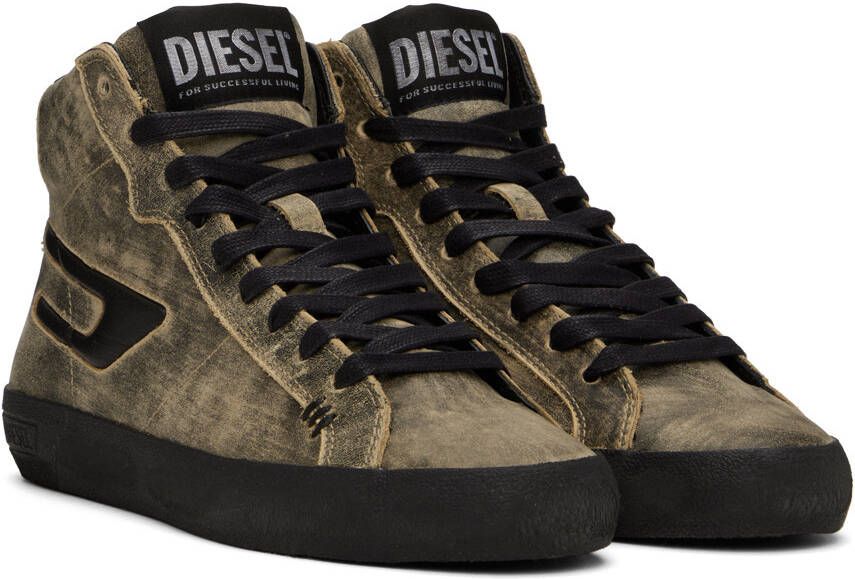 Diesel Taupe Leroji Mid X Sneakers