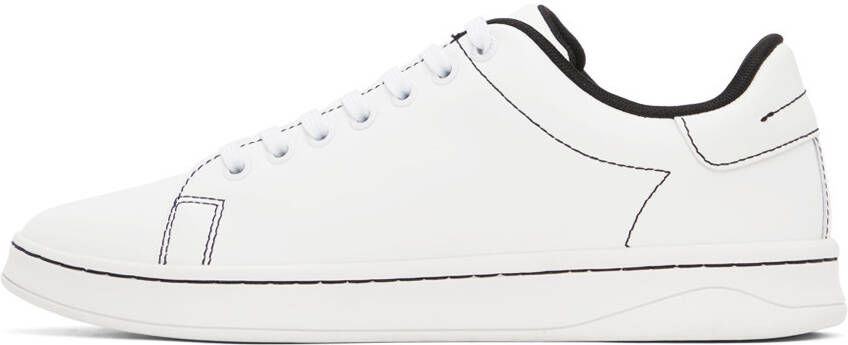Diesel White S-Athene Low Sneakers