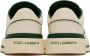 Dolce & Gabbana Beige & Green New Roma Sneakers - Thumbnail 2