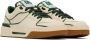 Dolce & Gabbana Beige & Green New Roma Sneakers - Thumbnail 4