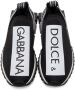 Dolce & Gabbana Black & White Sorrento Sneakers - Thumbnail 5