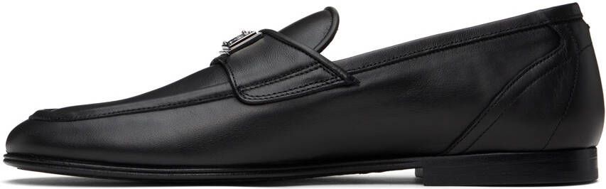 Dolce & Gabbana Black Ariosto Loafers