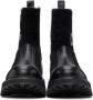 Dolce & Gabbana Black Hors Sock Ankle Boots - Thumbnail 2