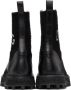 Dolce & Gabbana Black Hors Sock Ankle Boots - Thumbnail 4