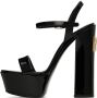 Dolce & Gabbana Black Keira Heeled Sandals - Thumbnail 3