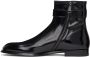 Dolce & Gabbana Black Leather Boots - Thumbnail 3