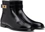 Dolce & Gabbana Black Leather Boots - Thumbnail 4