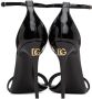 Dolce & Gabbana Black Polished Heeled Sandals - Thumbnail 2