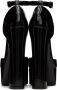 Dolce & Gabbana Black Polished Platform Heels - Thumbnail 2