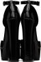 Dolce & Gabbana Black Polished Platform Heels - Thumbnail 2