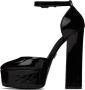 Dolce & Gabbana Black Polished Platform Heels - Thumbnail 3