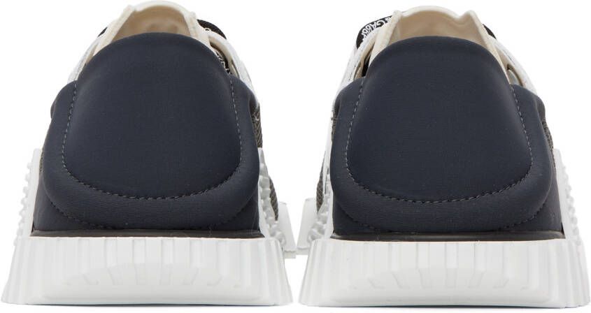 Dolce & Gabbana Gray & White NS1 Sneakers