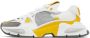 Dolce & Gabbana Gray & Yellow Airmaster Sneakers - Thumbnail 3