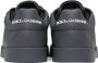 Dolce & Gabbana Gray Portofino Sneakers - Thumbnail 2