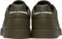 Dolce & Gabbana Khaki Portofino Sneakers - Thumbnail 2