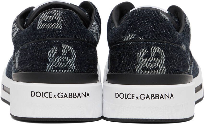 Dolce & Gabbana Navy New Roma Sneakers