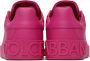Dolce & Gabbana Pink Portofino Sneakers - Thumbnail 2