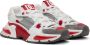 Dolce & Gabbana Red & White Airmaster Low-Top Sneakers - Thumbnail 4