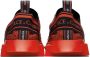 Dolce & Gabbana Red Sorrento Sneakers - Thumbnail 2