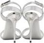 Dolce & Gabbana Silver Kim Heeled Sandals - Thumbnail 2