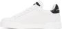 Dolce & Gabbana White & Black Portofino Sneakers - Thumbnail 3