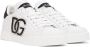 Dolce & Gabbana White & Black Portofino Sneakers - Thumbnail 4