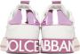 Dolce & Gabbana White & Pink 2.Zero Sneakers - Thumbnail 2