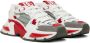 Dolce & Gabbana White & Red Airmaster Sneakers - Thumbnail 4
