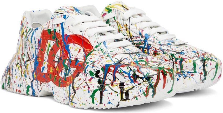 Dolce & Gabbana White Daymaster 15 Sneakers