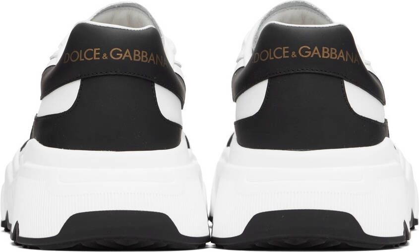 Dolce & Gabbana White Daymaster Low-Top Sneakers