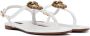 Dolce & Gabbana White Devotion Sandals - Thumbnail 4