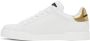 Dolce & Gabbana White Portofino Crown Sneakers - Thumbnail 3