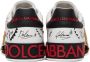 Dolce & Gabbana White Portofino Embroidery & Studs Sneakers - Thumbnail 2