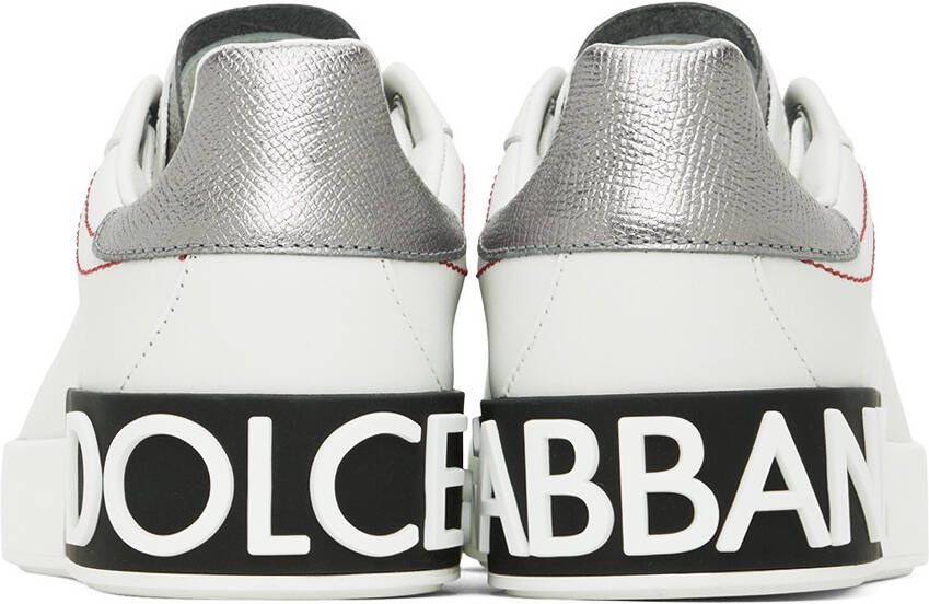 Dolce & Gabbana White Portofino Sneakers
