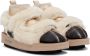 Doublet Beige Suicoke Edition Animal Foot Layered Sandals - Thumbnail 4