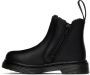 Dr. Martens Baby Black 2976 Little Kids Chelsea Boots - Thumbnail 3