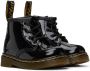 Dr. Martens Baby Black Patent 1460 Boots - Thumbnail 4