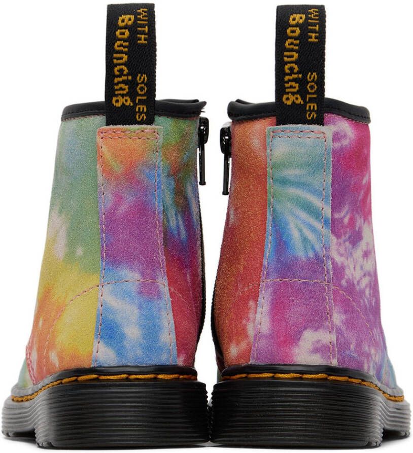Dr. Martens Baby Multicolor Tie-Dye 1460 Boots