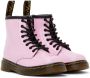 Dr. Martens Baby Pink 1460 Little Kids Boots - Thumbnail 4